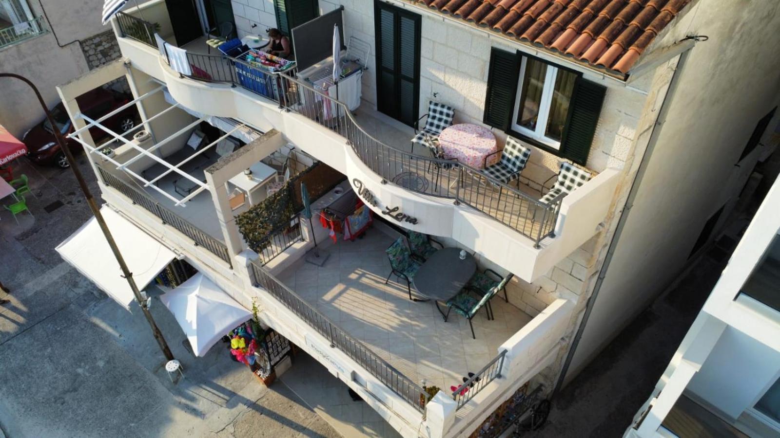 Apartments Lena Подгора Екстер'єр фото