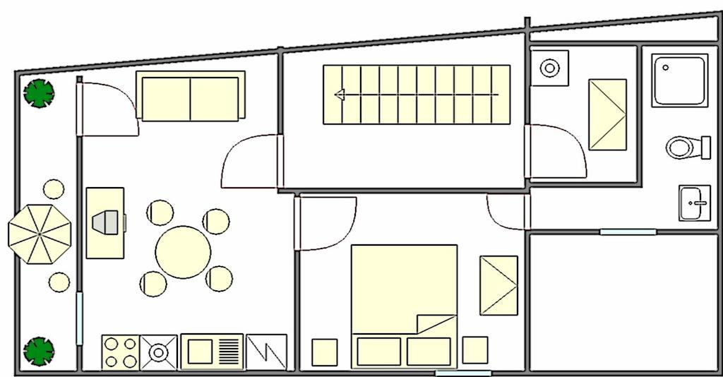 Apartments Lena Подгора Номер фото